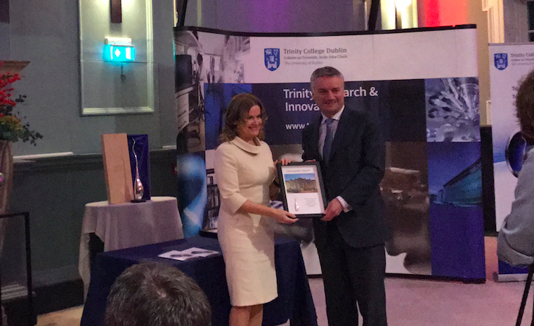 Professor Sabina Brennan Receives Trinity Innovation Award for Societal Impact