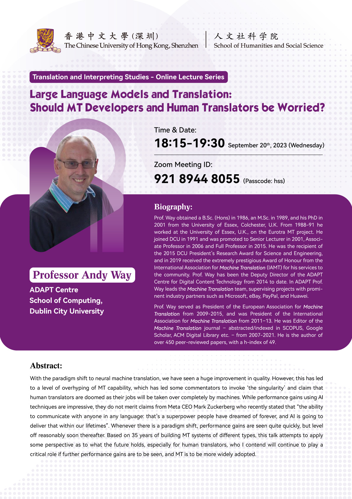 Large Language Models and Translation: Should MT Developers and Human Translators be Worried