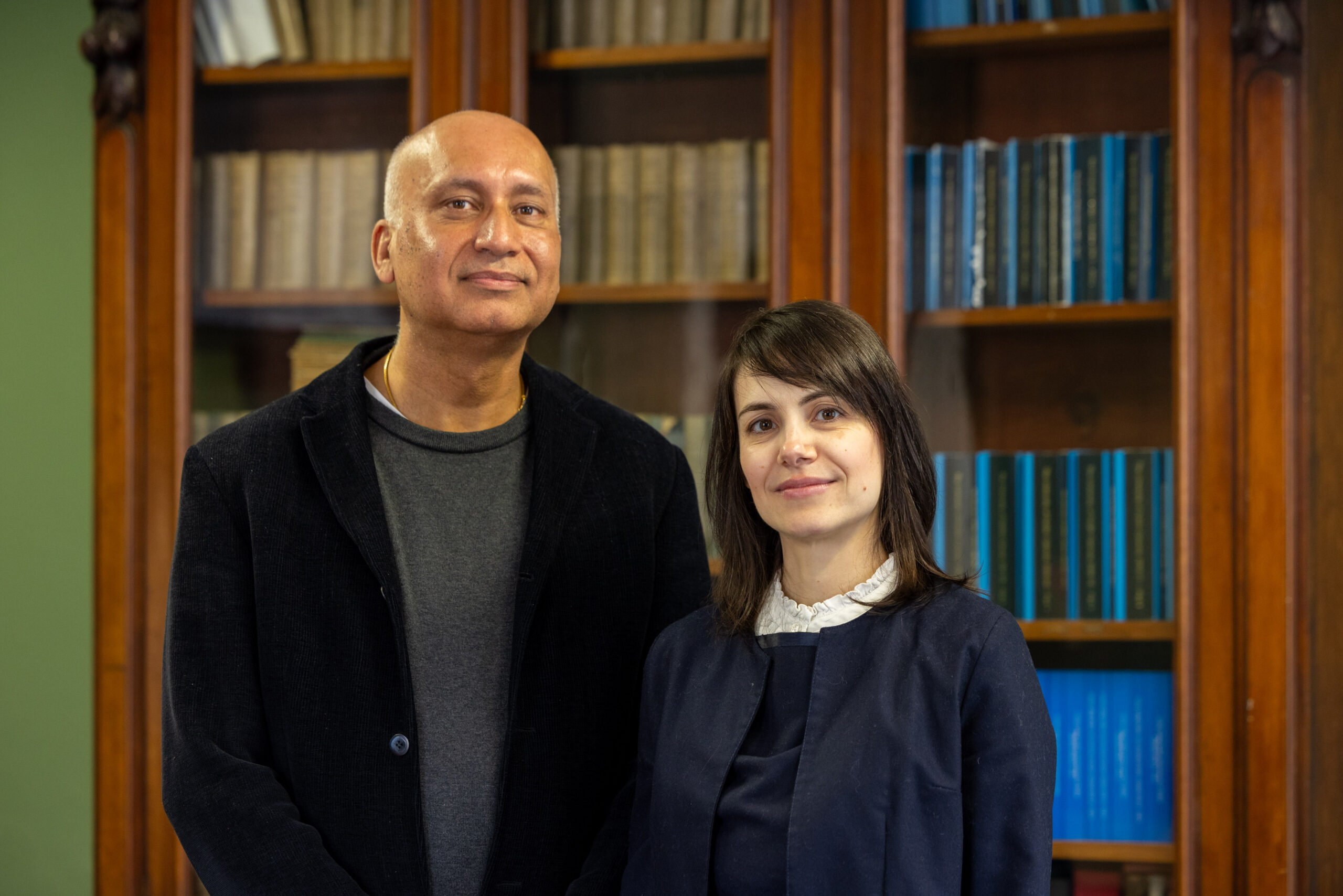 Professor Hitesh Tewari, Director of the Centre and Professor in Trinity’s School of Computer Science and Statistics with Professor Maria Grazia Porcedda, Deputy Director of the Centre and Associate Professor in Trinity’s School of Law.