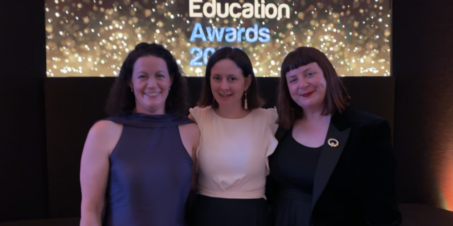 ADAPT Education & Public Engagement Team: Laura Grehan, Dr Cara Greene and Dr Emma Clarke